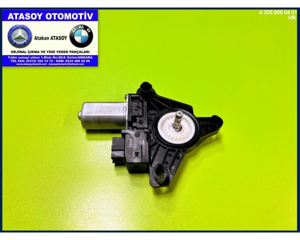 MERCEDES W205 SAĞ ARKA CAM MOTORU A2059060401 2059060401 C17543-101 W205 SOL ARKA CAM MOTORU A2059060301 2059060301 C17544-101 GLC SAĞ ARKA CAM MOTORU GLC SOL ARKA CAM MOTORU